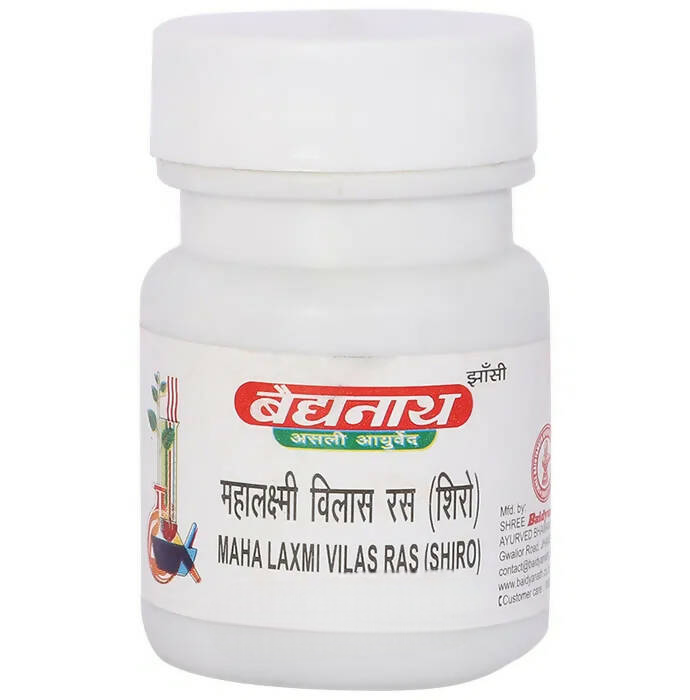 Baidyanath Jhansi Maha Lakshmi Vilas Ras (Shiro) Tablets - 40 tabs