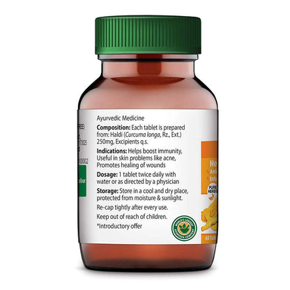 Dabur Haldi Tablets Health Booster - Pack of 1