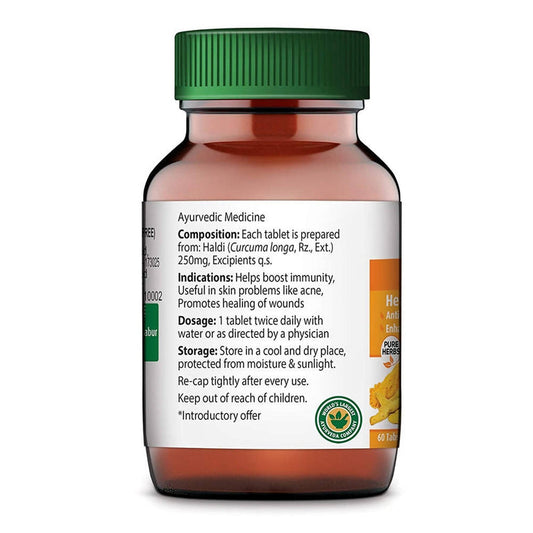 Dabur Haldi Tablets Health Booster - Pack of 1