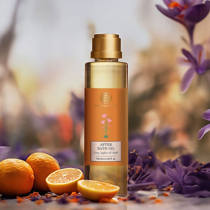 Forest Essentials After Bath Oil Lime Saffron & Oudh - 50 ml