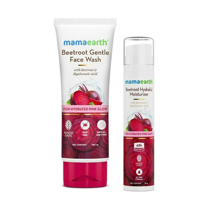 Mamaearth Beetroot Natural Pink Glow Combo - combo