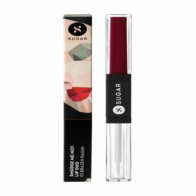 Sugar Smudge Me Not Lip Duo - Brazen Raisin (Burgundy)