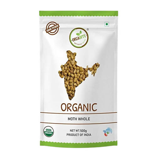 Orgabite Organic Moth Whole - 500 gm