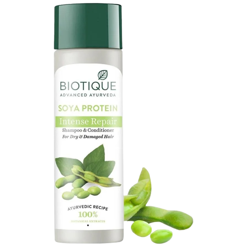 Biotique Advanced Ayurveda Bio Soya Protein Fresh Nourishing Shampoo - 120ml