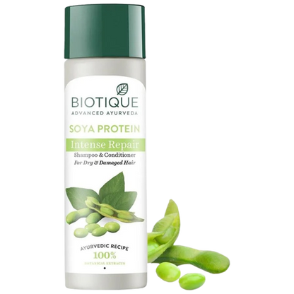 Biotique Advanced Ayurveda Bio Soya Protein Fresh Nourishing Shampoo - 120ml