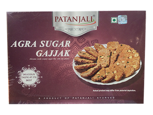 Patanjali Agra Sugar Gajjak - 400 gm