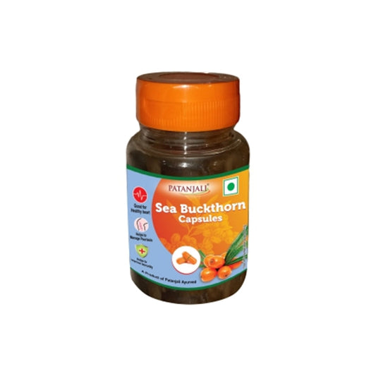 Patanjali Sea Buckthorn Capsules - 30 caps