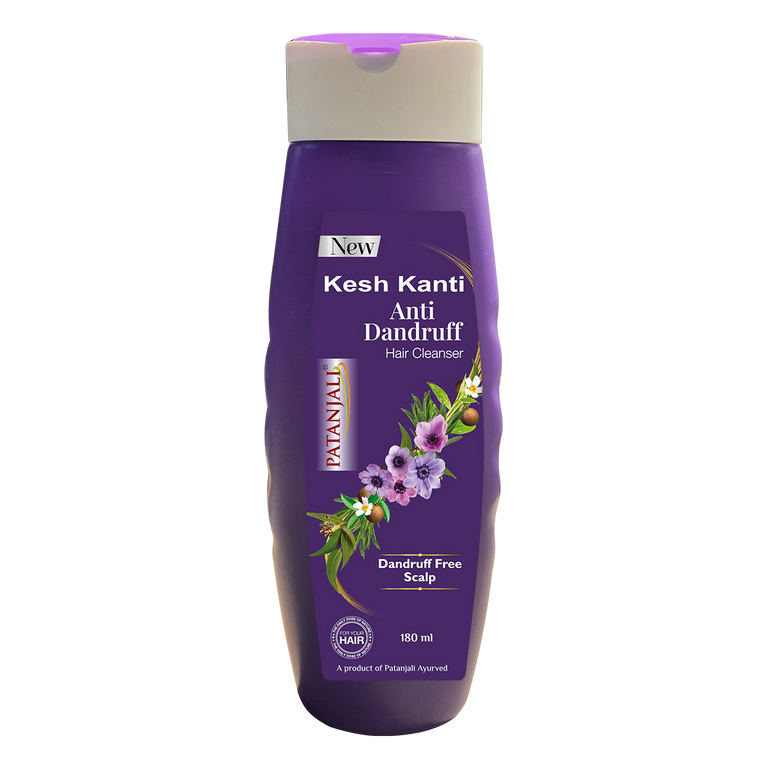 Patanjali Kesh Kanti Anti Dandruff Shampoo - 180 ml
