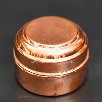Copper Kumkum Box