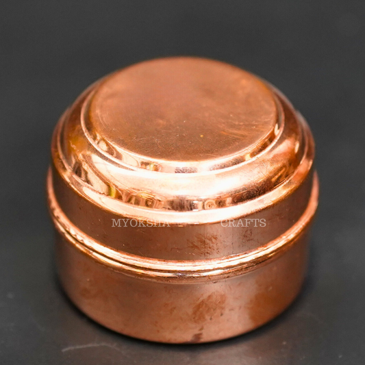 Copper Kumkum Box