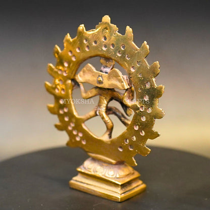 Brass Nataraja Idol