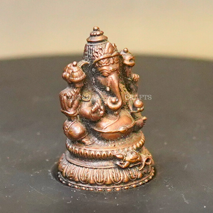 Copper Ganesha Idol