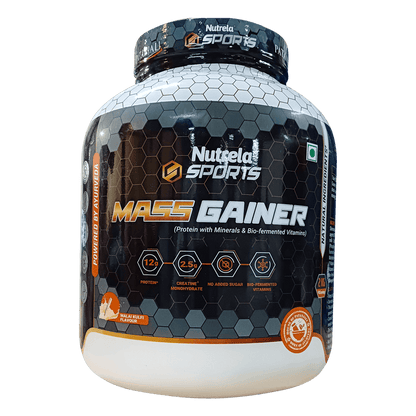 Patanjali Nutrela Sports Mass Gainer (Mal- Kulfi) - 1 kg
