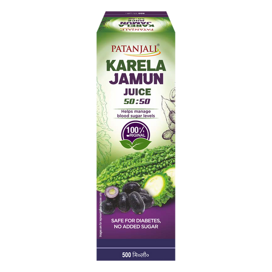 Patanjali Karela Jamun 50-50 Juice - 500 ml