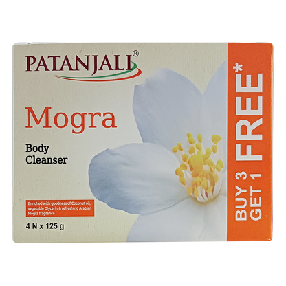 Patanjali Mogra Body Cleanser Soap - 125 gm
