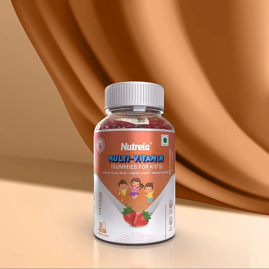 Patanjali Nutrela Multi- Vitamin Kids Gummies- Straberry Flavour - 75 gm