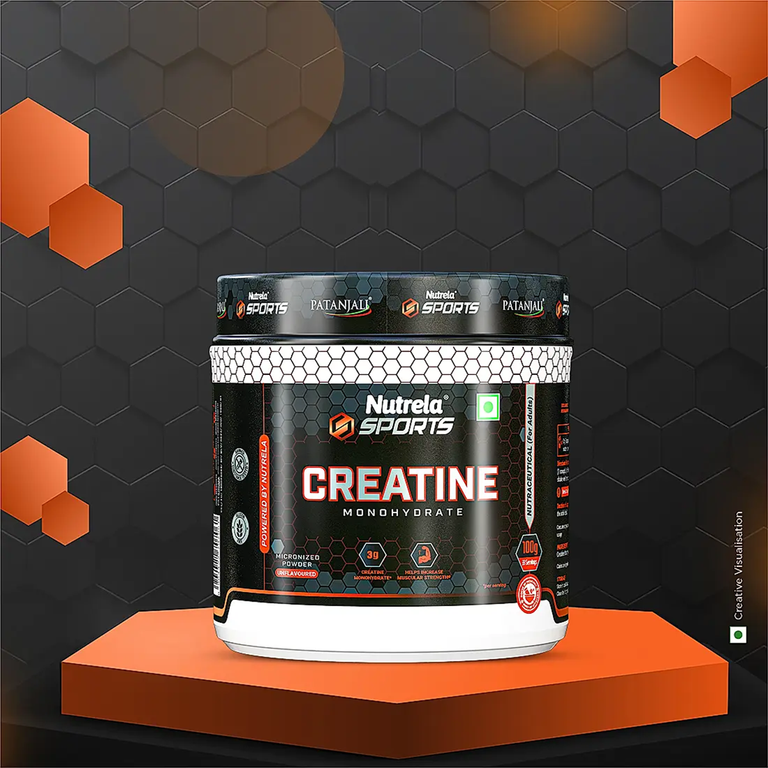 Patanjali Nutrela Sports Creatine Monohydrate - 100 gm