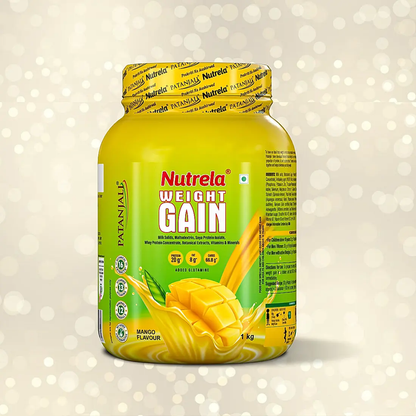 Patanjali Nutrela Weight Gain - Mango Flavour - 500 gm