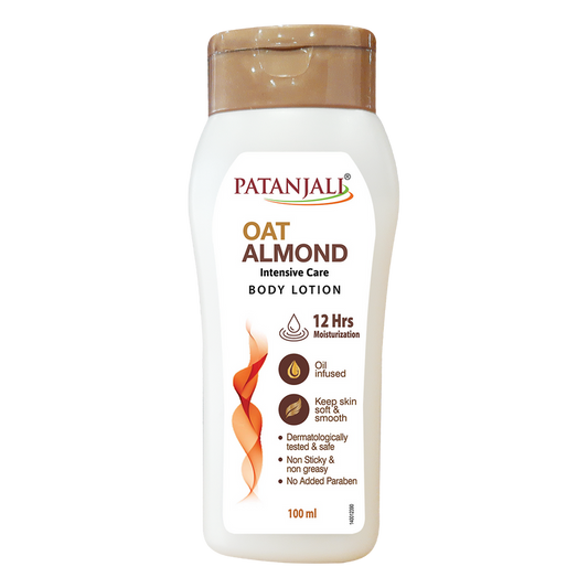 Patanjali Oat- Almond Intensive Care Body Lotion - 100 ml