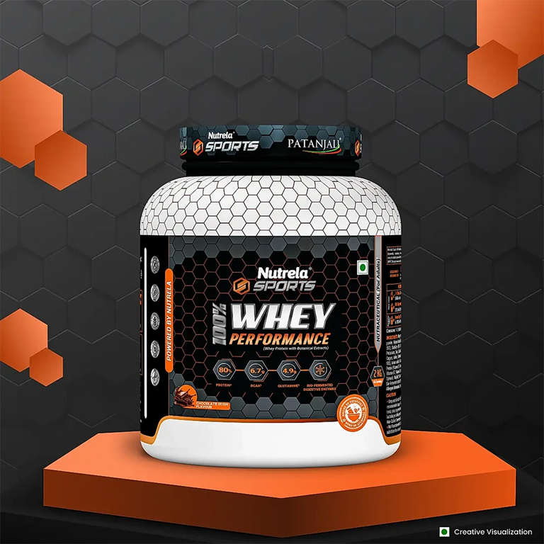 Patanjali Nutrela Sports Whey Performance (Choc-irish) - 1 kg