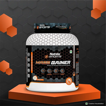 Patanjali Nutrela Sports Mass Gainer (Frvan-ice) - 1 kg