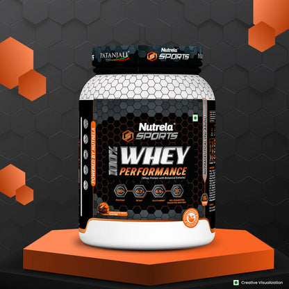 Patanjali Nutrela Sports Whey Performance (Choc-irish) - 1 kg