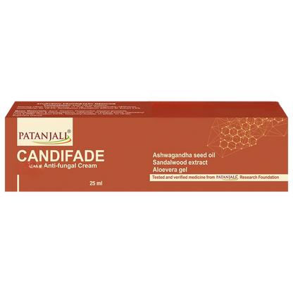 Patanjali Candifade Anti Fungal Cream - 25 ml