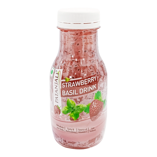 Patanjali Strawberry Basil Drink - 200 ml