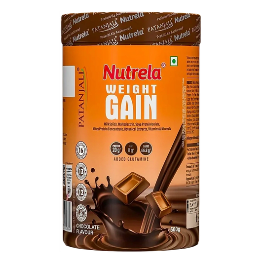 Patanjali Nutrela Weight Gain Chocolate Flavour - 500 gm