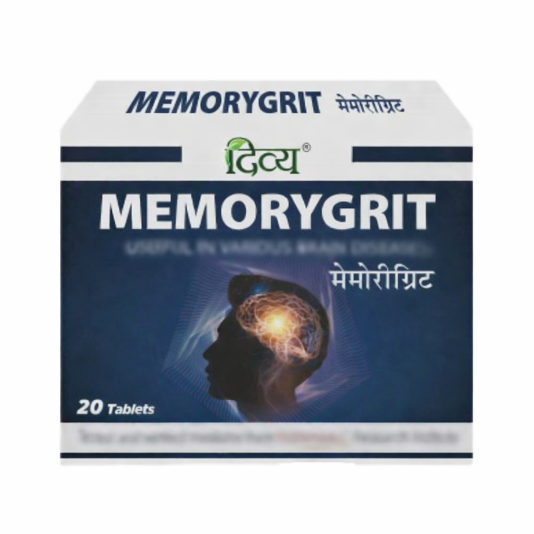 Patanjali Divya Memorygrit Tablets - 20 tabs