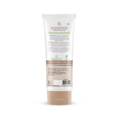 Mamaearth Rice Face Scrub With Rice Water & Niacinamide - 100 gm