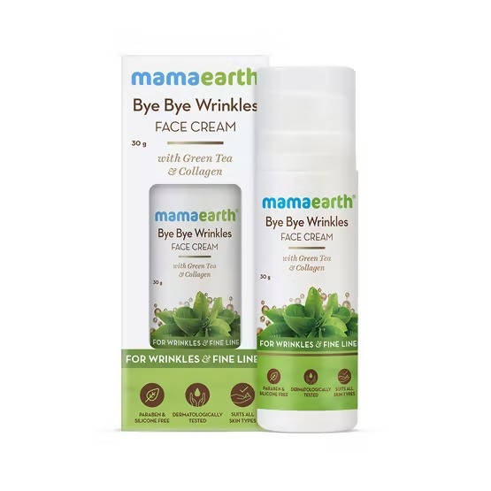 Mamaearth Bye Bye Wrinkles Face Cream For Wrinkles & Fine Lines - 30 gm