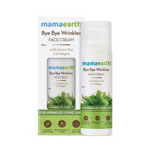 Mamaearth Bye Bye Wrinkles Face Cream For Wrinkles & Fine Lines - 30 gm