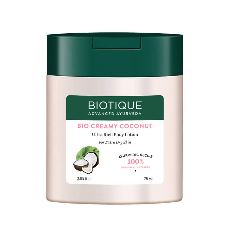 Biotique Bio Creamy Coconut Ultra Rich Body Lotion - 180 ml