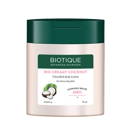 Biotique Bio Creamy Coconut Ultra Rich Body Lotion - 180 ml