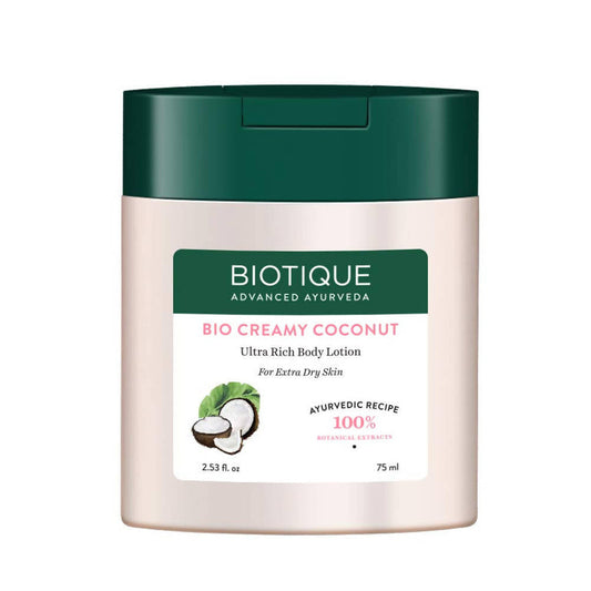Biotique Bio Creamy Coconut Ultra Rich Body Lotion - 180 ml