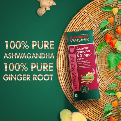 Baidyanath Vansaar Ashwagandha & Ginger Juice - 1 L