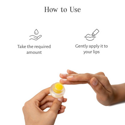 Shankara by Sri Sri Tattva Gheesutra Lemon Lip Butter - 3 ml