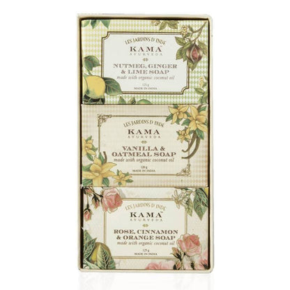 Kama Ayurveda Natural Soap Gift Box - 500 gm