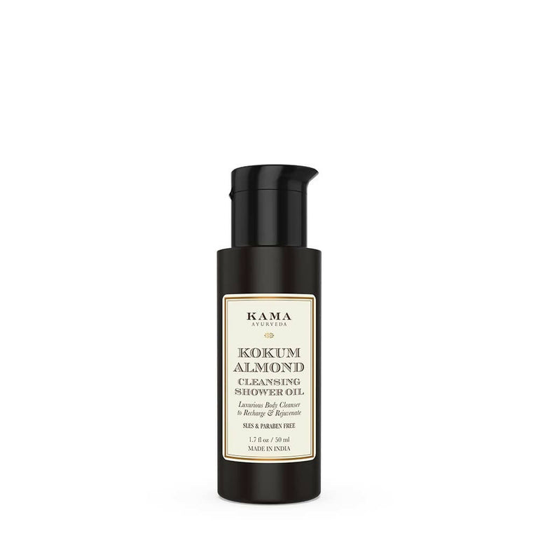 Kama Ayurveda Kokum Almond Cleansing Shower Oil - 200 ml