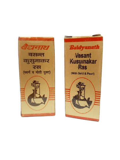 Baidyanath Basantkusmakar Ras - 25 Tablets - 25 tabs