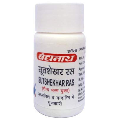 Baidyanath Sootsekhar / Sutshekhar Ras - 40 tabs - Pack of 1