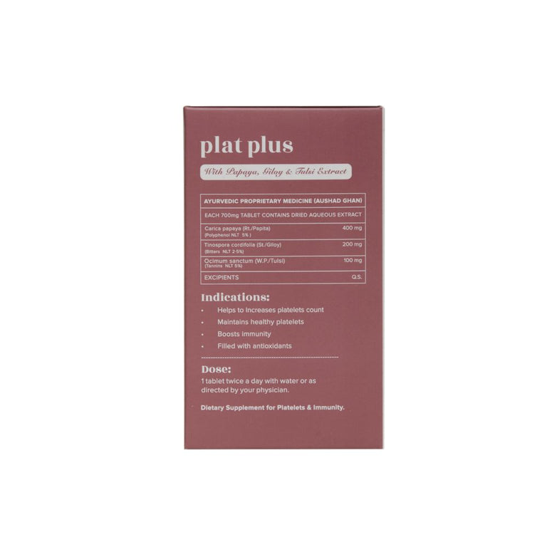 Baidyanath Jhansi Ayurvedant Plat Plus Tablets - 30 tabs