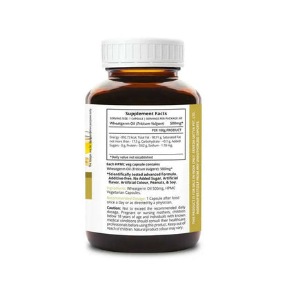 Sri Sri Tattva Supasupp Wheat Germ Oil Capsules - 60 caps