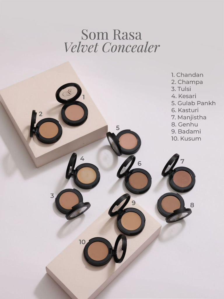 Forest Essentials Som Rasa Velvet Concealer Tulsi - 3.2 gm