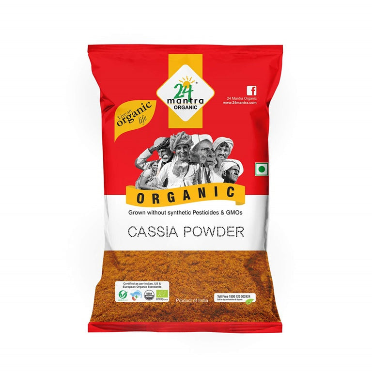 24 Mantra Organic Cassia Powder - 100 gm