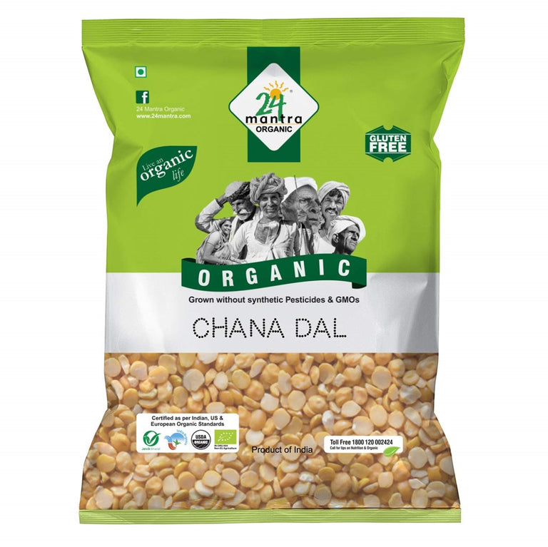 24 Mantra Organic Chana Dal - 500 gm
