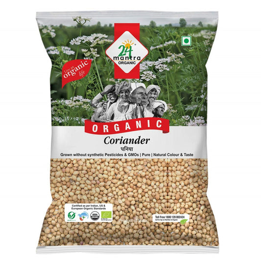 24 Mantra Organic Coriander Seed - 100 gm
