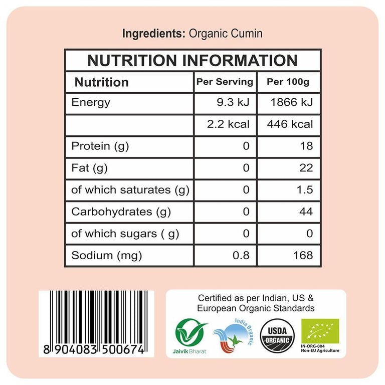 24 Mantra Organic Cumin Seed - 100 gm