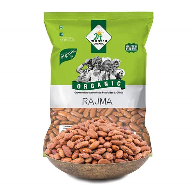 24 Mantra Organic Rajma - 500 gm